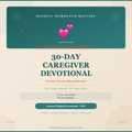 30-Day Caregiver's Devotional