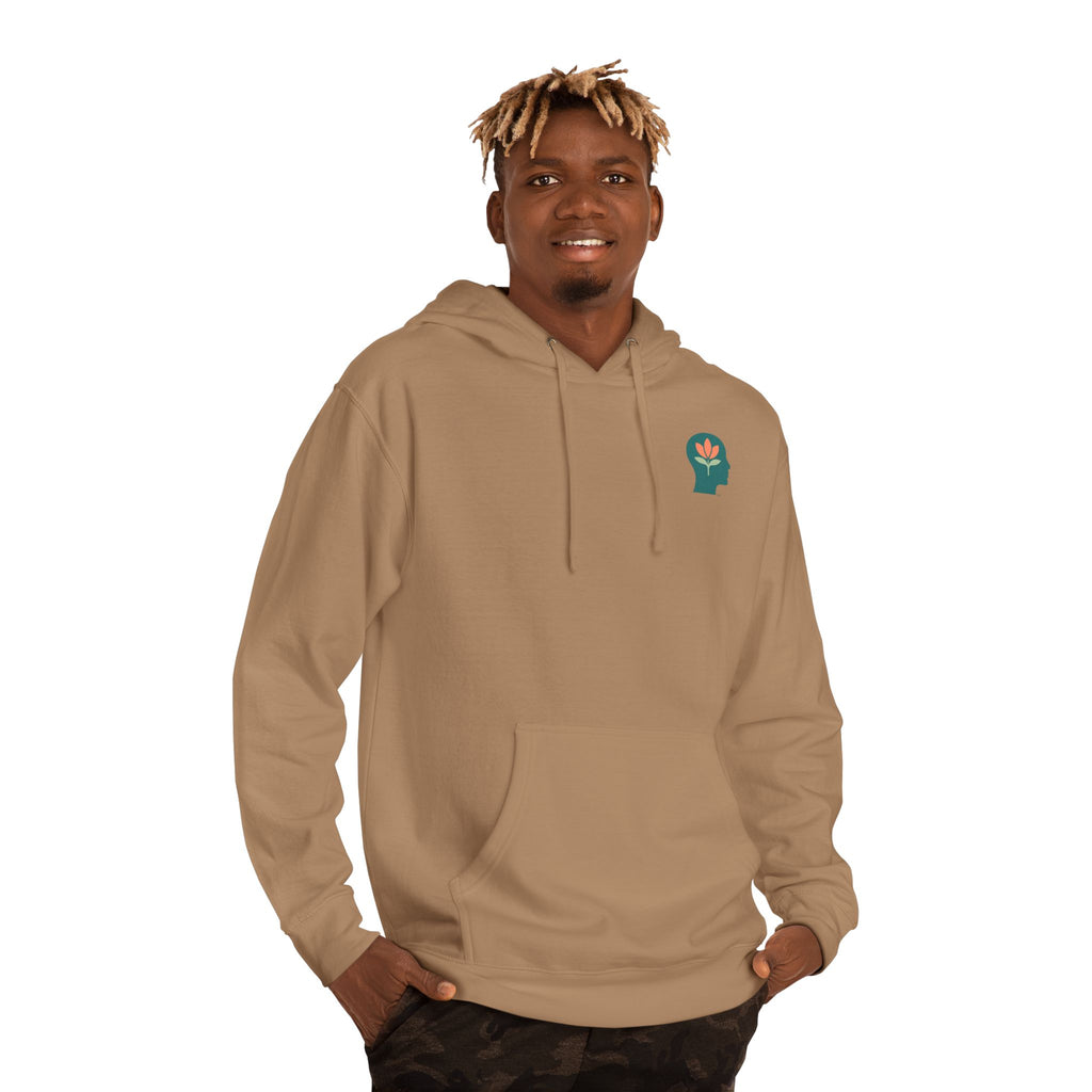 Progress Not Pressure Hoodie — Minimalist Motivational Pullover