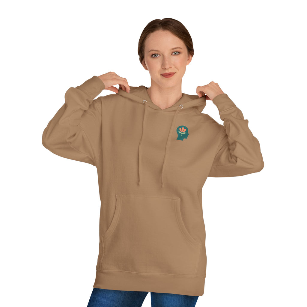 Progress Not Pressure Hoodie — Minimalist Motivational Pullover